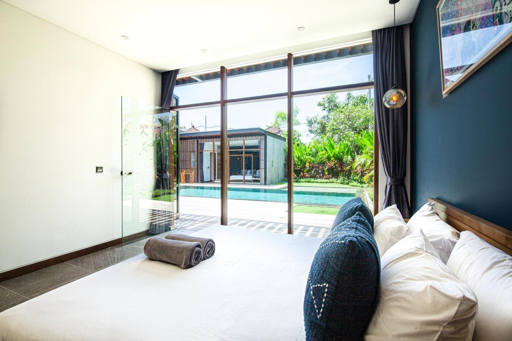New 5Br Villa, Enclosed Lounge, Canggu Oasis ภายนอก รูปภาพ